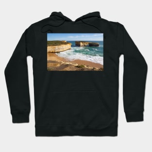 London Bridge, limestone cliffs Port Campbell, Victoria, Australia. Hoodie